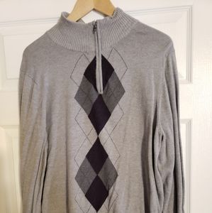 Croft and borrow argyle sweater Size LG